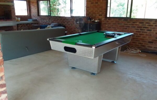 Metallic Non Coin Pool Table